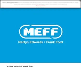 ME-FF.com(Martyn Edwards Frank Ford Frying Ranges) Screenshot