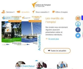 ME-Metropole-Nantaise.org(Maison de l&#039;emploi) Screenshot