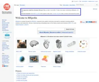 ME-Pedia.org(MEpedia) Screenshot