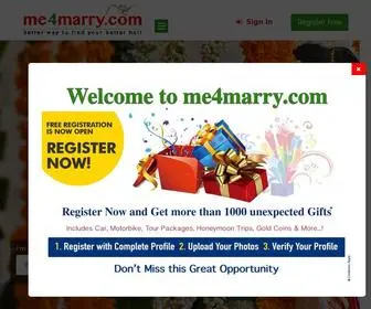 ME4Marry.com(me4marry) Screenshot