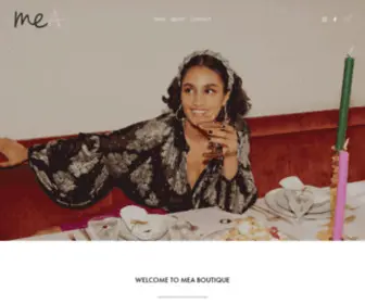 Meaboutique.co.uk(MEA boutique) Screenshot