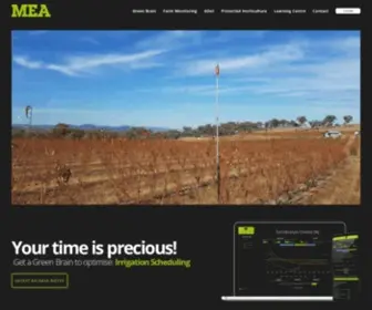 Mea.com.au(Measurement Systems Soil Moisture Meter Sensor Wind & Solar Weather Station and Systems Phone) Screenshot