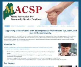 Meacsp.org(Serving Individuals with Intellectual and Developmental Disabilities) Screenshot