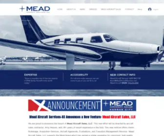 Meadaircraft.com(Www.MeadAircraftServices.com PA46 Aircraft) Screenshot