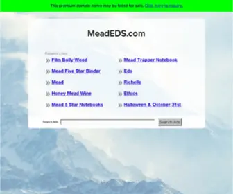 Meadeds.com(Meade Instruments) Screenshot