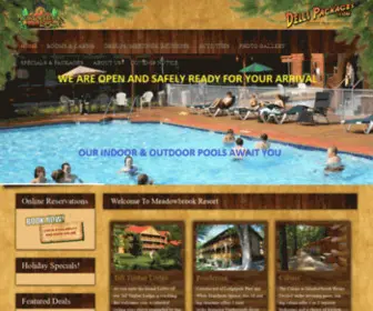 Meadowbrookresort.net(Meadowbrook Resort) Screenshot