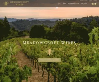 Meadowcroftwines.com(Meadowcroft Wines) Screenshot