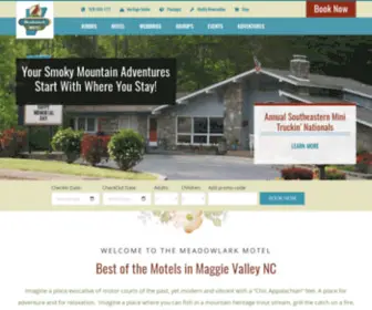 Meadowlarkmotel.com(Meadowlark Motel in Maggie Valley) Screenshot