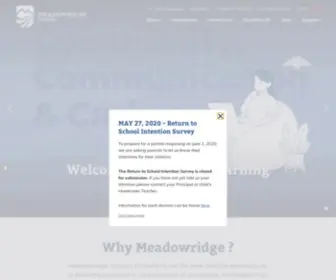 Meadowridge.bc.ca(Meadowridge) Screenshot
