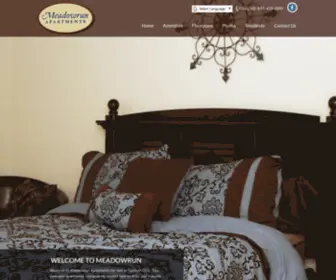 Meadowrunapartments.com(Meadowrun) Screenshot