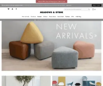 Meadowsandbyrne.com(Homeware) Screenshot