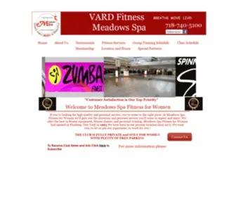 Meadowsspafitness.com(Meadows Spa Fitness for Women) Screenshot