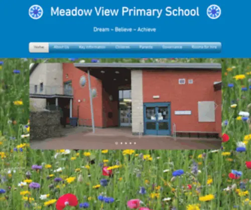MeadowViewprimary.co.uk(Meadow View Primary School) Screenshot