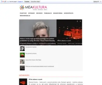 Meakultura.pl(Muzyka Edukacja Artyści Kultura) Screenshot