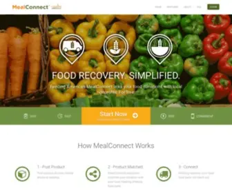 Mealconnect.org(Food Recovery) Screenshot