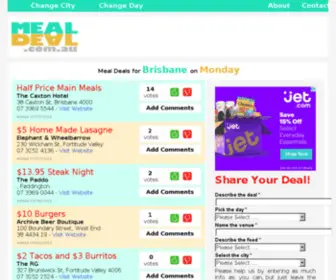 Mealdeal.com.au(Mealdeal) Screenshot