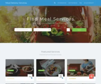 Mealdeliveryservices.net(Meal Delivery Services) Screenshot