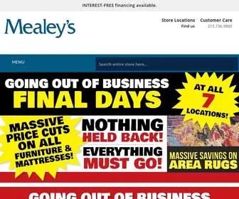 Mealeysfurniture.com(Mealey's Furniture) Screenshot