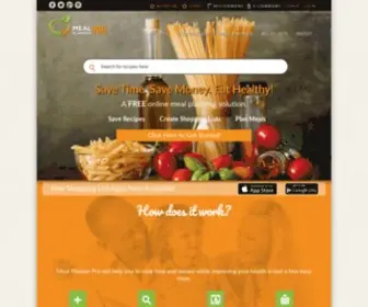 Mealplannerpro.com(Meal Planner Pro) Screenshot