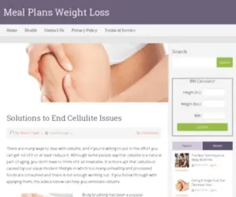Mealplansweightloss.info(Meal plans weight loss women) Screenshot