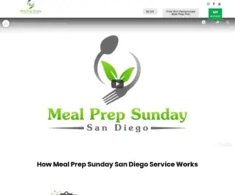 Mealprepsundaysandiego.com(San Diego Meal Prep Services) Screenshot