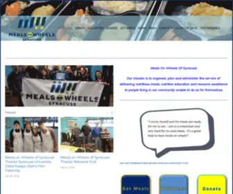 Meals.org(Meals On Wheels Of Syracuse.  Our mission) Screenshot