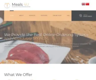 Meals4U.net(Meals 4U) Screenshot