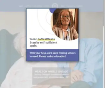 Mealsonwheelschicago.org(Keeping Independence on the Table) Screenshot