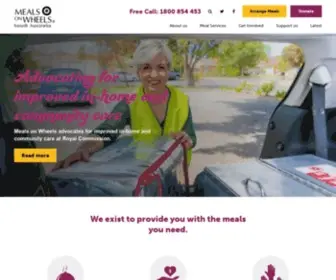 Mealsonwheelssa.org.au(Meals on Wheels SA) Screenshot