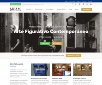 Meam.es(El MEAM es un museo vivo y en permanente movimiento) Screenshot