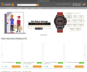 Meanbuy.in(Best Online Shopping for International Branded Products) Screenshot