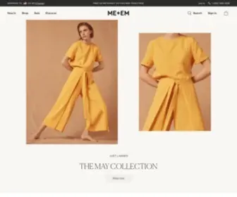 Meandem.com(Women's Designer Fashion & Luxury Clothing) Screenshot