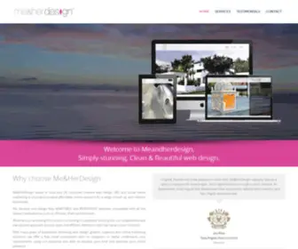 Meandherdesign.com(Web design ibiza) Screenshot