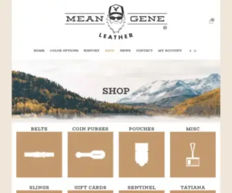 Meangeneleather.com(Meangeneleather) Screenshot