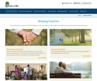 Meaningfulfunerals.com(Helping Families Plan a Funeral & Grief Support) Screenshot