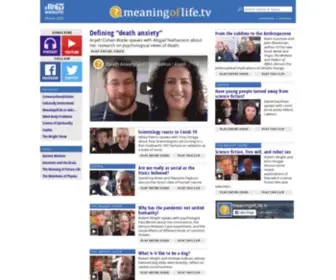 Meaningoflife.tv(Meaningoflife) Screenshot