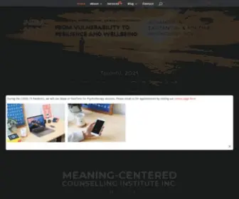 Meaningtherapy.com(The Meaning) Screenshot