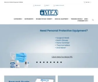 Meaok.com(Medical Equipment Affiliates) Screenshot