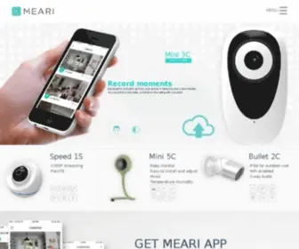 Meari.com.cn(Wireless Camera & IP Camera manufacturers) Screenshot