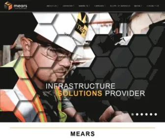 Mears.net(Mears is an industry leading energy infrastructure solutions provider) Screenshot