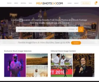 Meashots.com(Middle East and African Stock Images) Screenshot