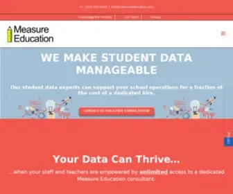 Measureed.com(Measure Education) Screenshot