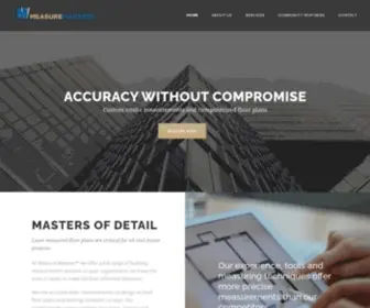 Measuremasters.ca(As-built Floor Plan Measuring Services) Screenshot