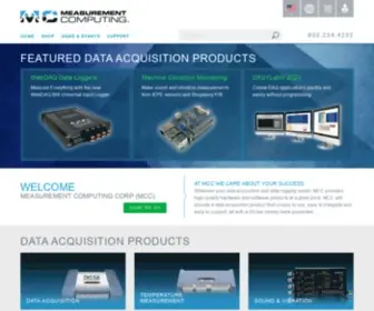 Measurementcomputing.com(Measurementcomputing) Screenshot