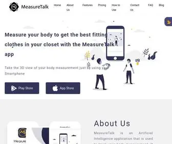 Measuretalk.com(Measuretalk) Screenshot