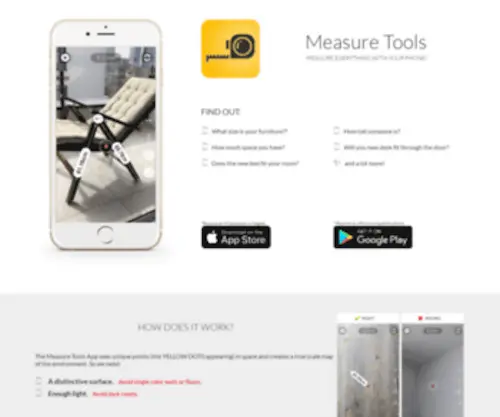 Measuretools.net(MeasureTools App) Screenshot
