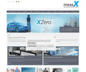 Measx.com(Lösungen für Mess) Screenshot