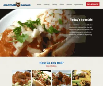 Meatballheaven.net(Meatballheaven) Screenshot