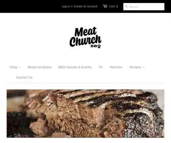 Meatchurch.com(Meat Church) Screenshot