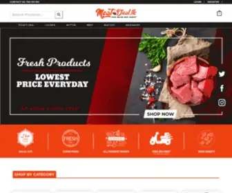 Meatdeal.lk(Modern Meat Retailer) Screenshot